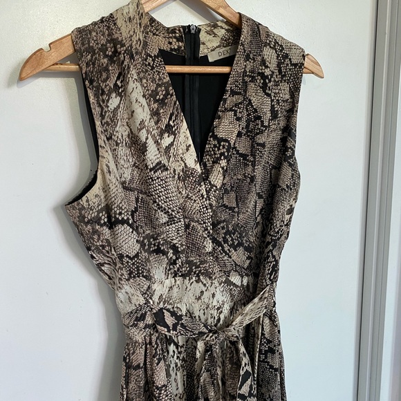 DEX long snake print dress - Picture 4 of 6